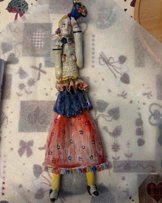2 Sculture ceramica d'arte Gianluca Morlin Bassano