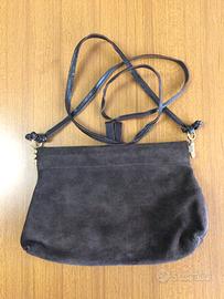 Borsetta Donna finta pelle scamosciata - cm 24x 16