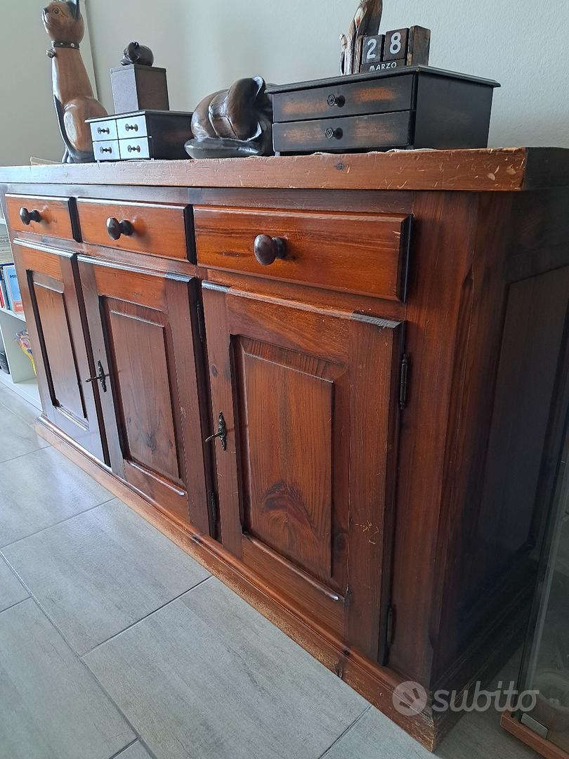 Credenza in legno stile antico Arredamento e Casalinghi In vendita a
