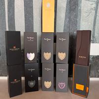 Box champagne vuote