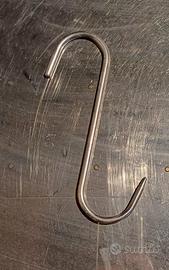 Gancio in acciaio inox - H = 18 cm