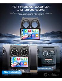 VECHTEL 4G+64G Autoradio Android 15 per Nissan Qas