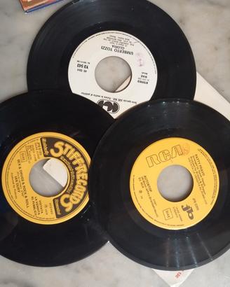 dischi vinile anni 70 45 giri