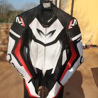 tuta moto 56 mtech come NUOVA in pelle intera