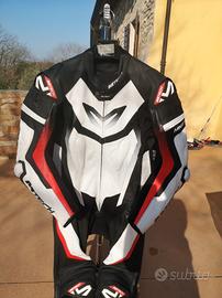 tuta moto 56 mtech come NUOVA in pelle intera