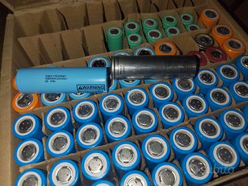 CELLE 18650/21700 -90% Batterie Litio 