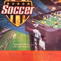 CALCIO BALILLA marca VILLA SPORT cm. 121 x 85 x 81