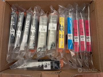 Cartucce Canon C-570 e C-571
