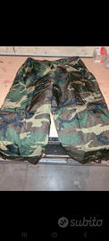 Pantaloni cerata militare vintage