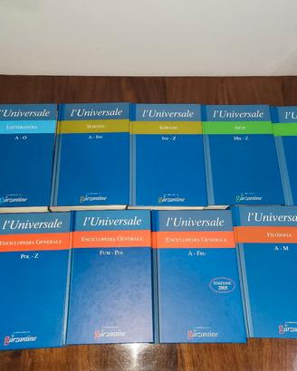 set enciclopedia universale 