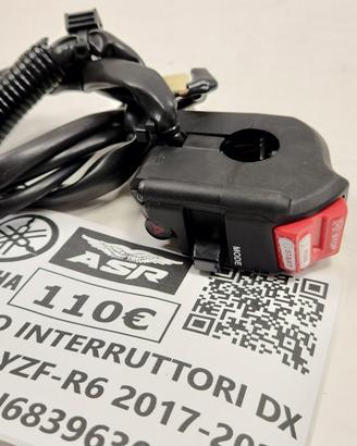 GRUPPO INTERRUTTORI DESTRO DEVIO LUCI PER YAMAHA Y