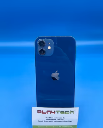 APPLE IPHONE 12 128GB BLU BATTERIA 100% USATO