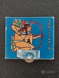 Scatola cerini fiammiferi zodiaco SAFFA Magenta