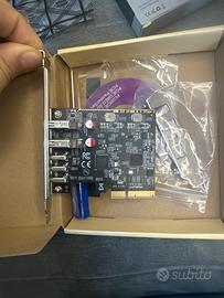 Scheda di espansione PCle a USB 3.2/3.1 di 2 gen