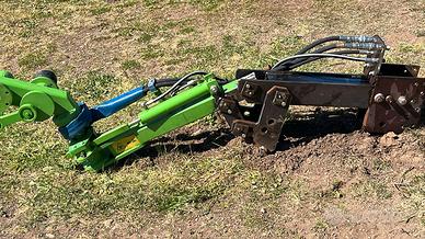 testata e pettine per la raccolta delle olive