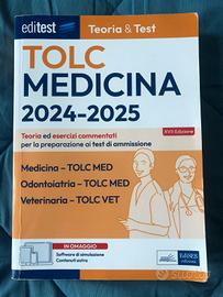 Libro preparazione Tolc MED