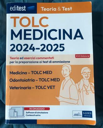 Libro preparazione Tolc MED
