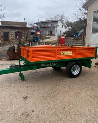 Rimorchio agricolo Zingaro RZ 30 M NUOVO - Ribalta