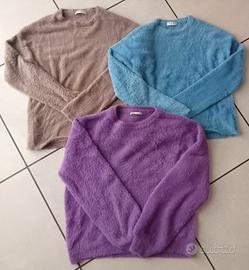 3 maglioncini finto pelo