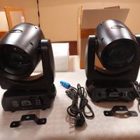 Coppia teste mobili PROFESSIONALI LED  200W