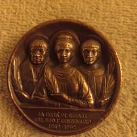 MEDAGLIA  BRONZO  CITTÀ  DI CHIARI  (1862 - 1962)