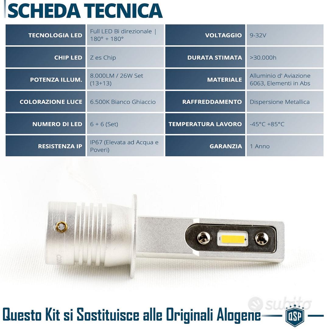 Subito - RT ITALIA CARS - Lampade LED H1 per Fiat PUNTO 2 Luci  Anabbaglianti - Accessori Auto In vendita a Bari