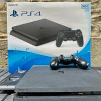 Playstation 4  con base di ricarica e giochi