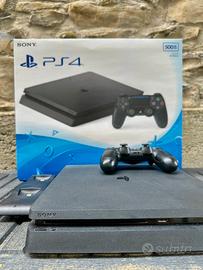 Playstation 4  con base di ricarica e giochi