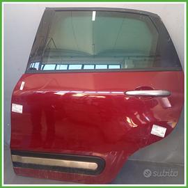 Porta Posteriore Sinistra SX BICOLORE ROSSO/BIANCO