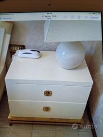 Comodini laccati avorio