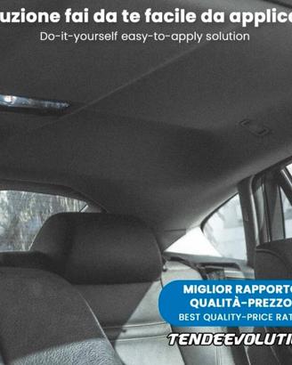 kit rivestimento tessuto cielo tetto auto colore