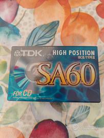 TDK SA60 musicassetta 