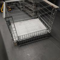 ceste in acciaio per bottiglie  vino