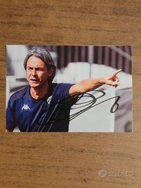 Autografo Filippo Inzaghi Brescia Calcio