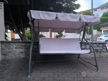 dondolo da giardino, 3 posti