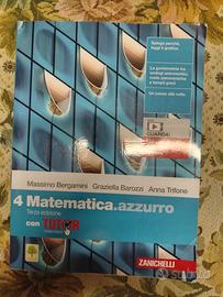 Matematica azzurro 4 isbn 9788808490056
