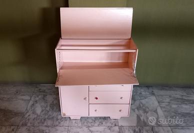 Armadio vestiti delle Bambole Vintage