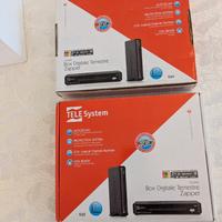 Lotto due decoder TELESYSTEM TS6282