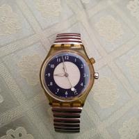 Orologio Swatch con cinturino in metallo vintage