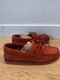 Mocassino Timberland 43 bordeaux mai usato