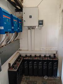 IMPIANTO BACKU VICTRON TRIFASE COMPLETO 9kVA + BAT