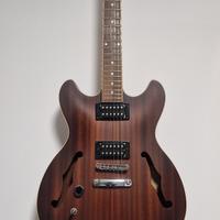 chitarra mancina ibanez semiacustica
