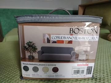 copridivano 2 posti grigio