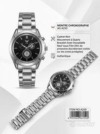 Orologio Argento Cronografo