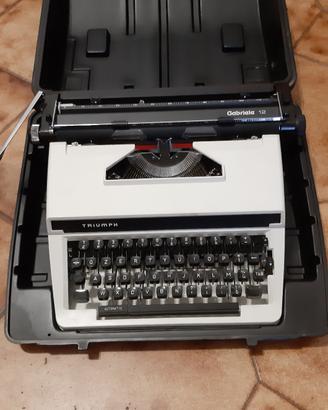 MACCHINA DA SCRIVERE VINTAGE TRIUMPH GABRIELE 12