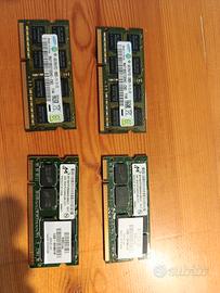 2 Samsung RAM 4GB + 2 Micron RAM 2GB