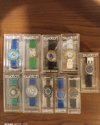 Orologi Swatch anni 90