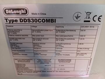 Deumidificatore TASCIUGO ARIA DRY 30 L