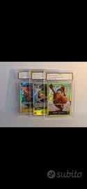 Carte ONEPIECE GRADATE: Luffy, Zoro, Sanji, Ace…