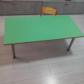 tavolino wesco e sedie